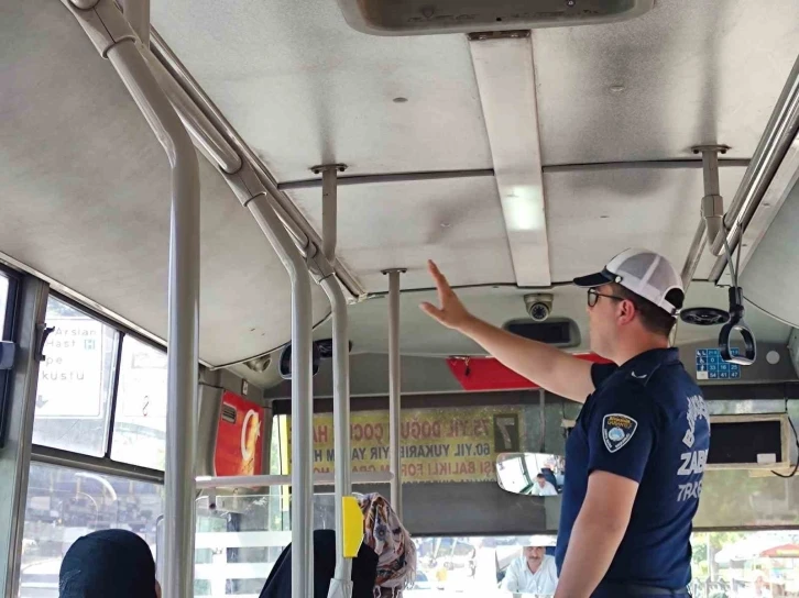Gaziantep'te Toplu Taşıma Araçlarında Klima Denetimleri Yoğunlaştı