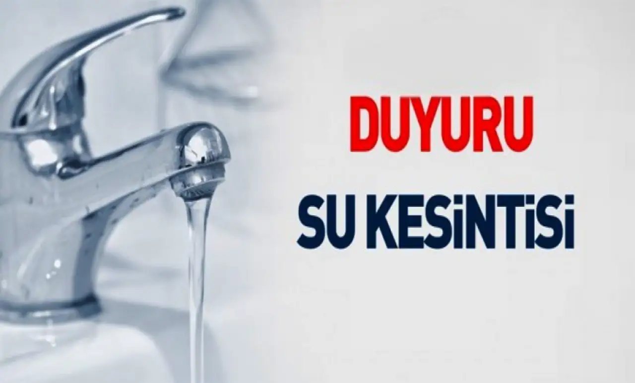Siverek’te 40 Saatlik Su Kesintisi Yaşanacak