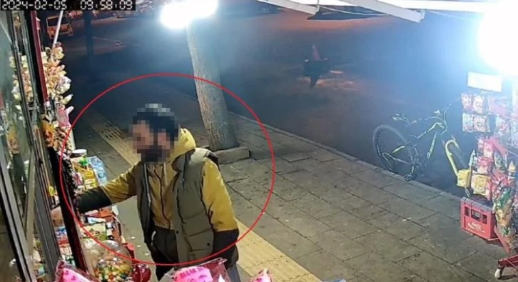 Bisikletli Pişkin Hırsızın Büfe Soygunu