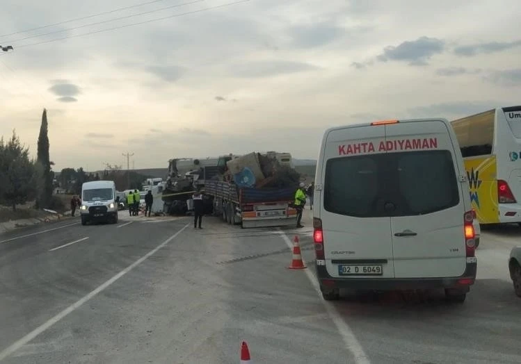 Tır ile Vincin Çarpışması Sonucu Bir Kişi Hayatını Kaybetti