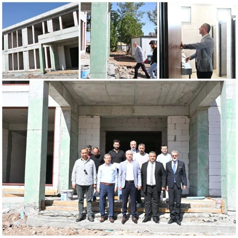 İl Millî Eğitim Müdürü Kökrek Siverek’te İncelemelerde Bulundu