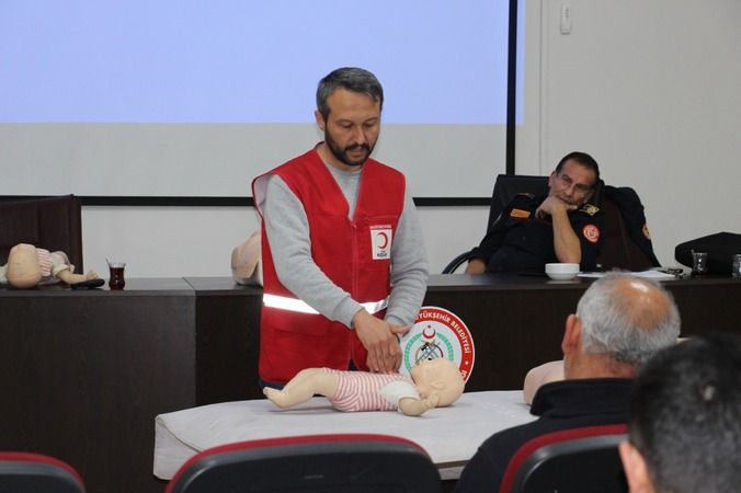 Şanlıurfa İtfaiye Personeline Hayat Kurtaracak Eğitim