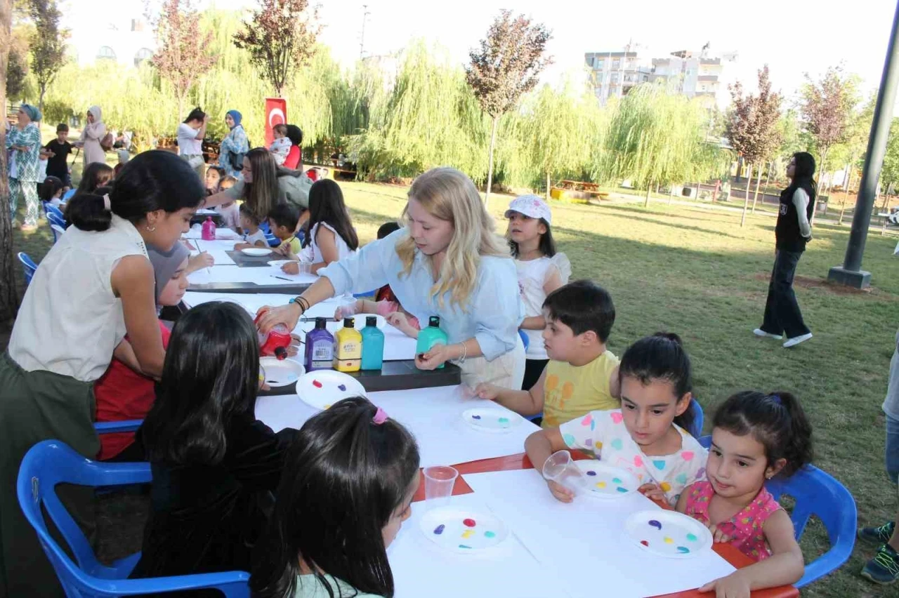 100’den Fazla Çocuk Sanatla Buluştu, Hayaller Tuvale Yansıdı