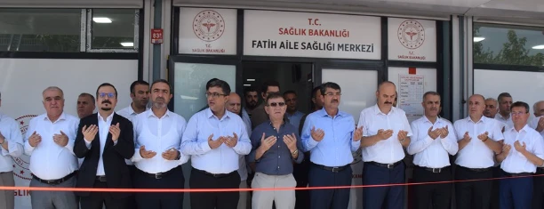 Fatih Aile Sağlığı Merkezi Hizmete Açıldı