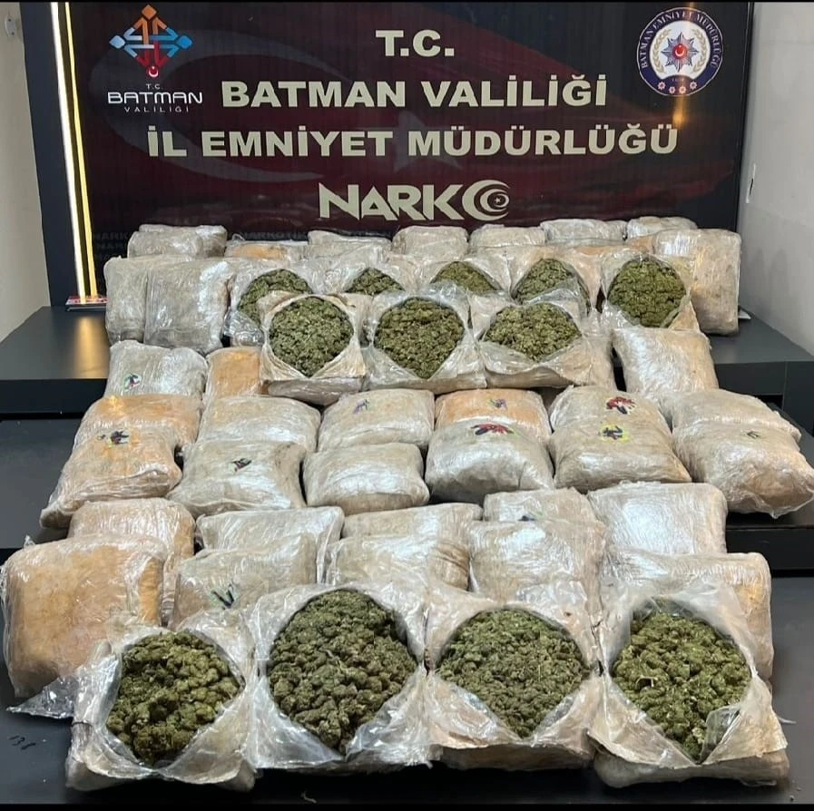Uyuşturucu Operasyonu: Otomobilde 39 Kilo 400 Gram Skunk Ele Geçirildi