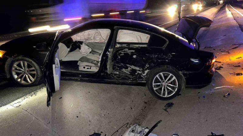 Trafik Kazası: İki Yaralı