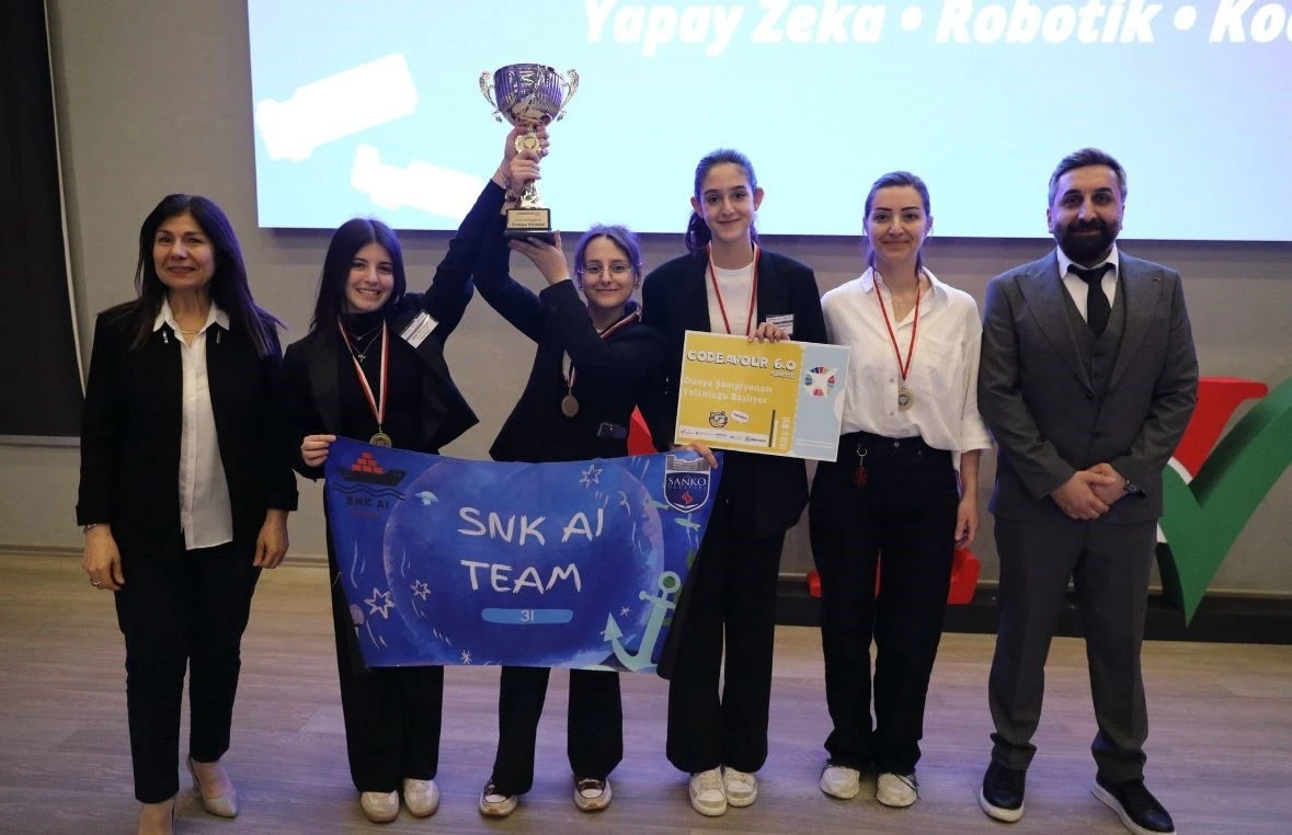SANKO Okulları Yapay Zeka Dünya Finallerinde