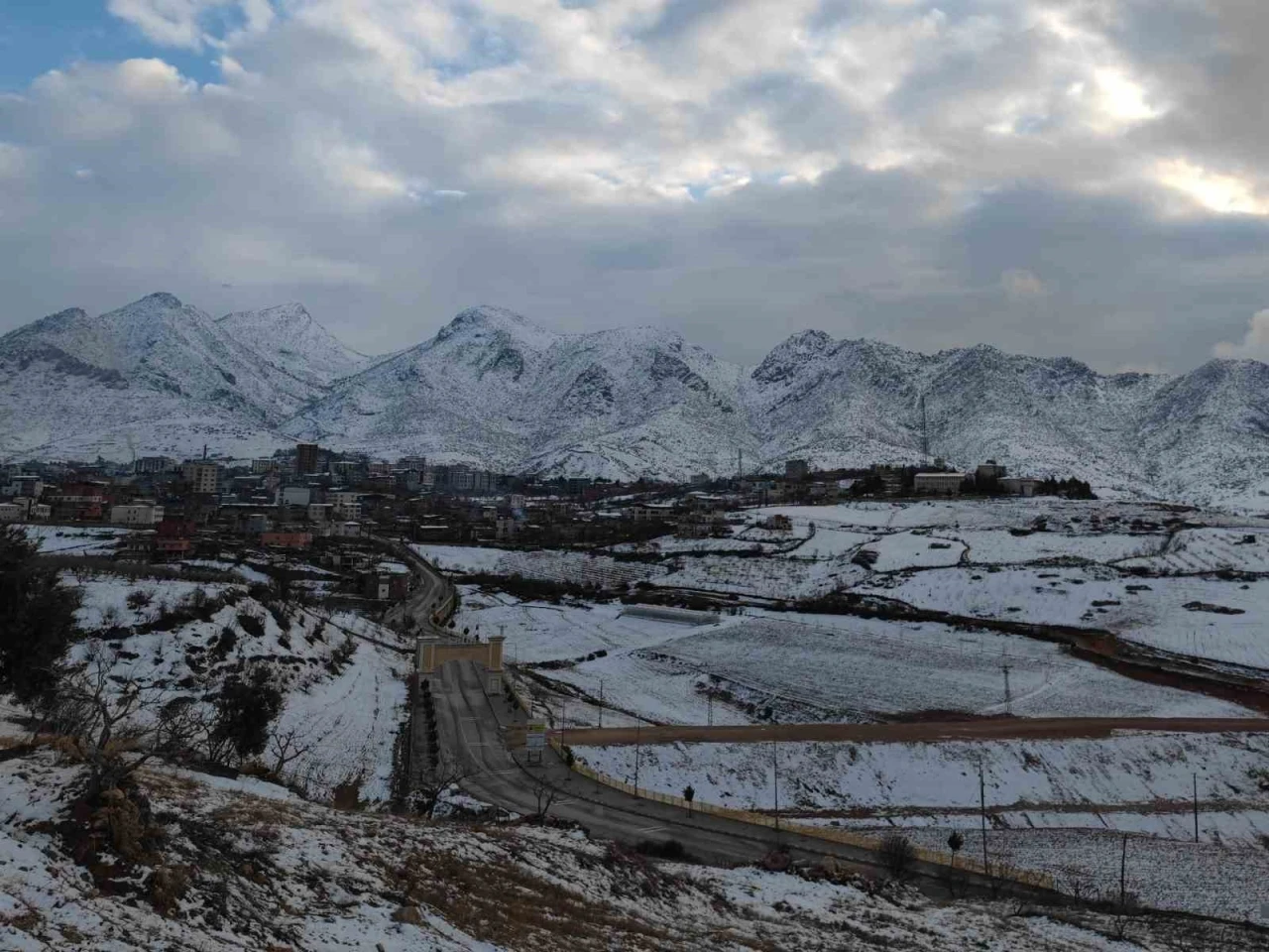 Kar, Kartpostallık Görüntüler Oluşturdu