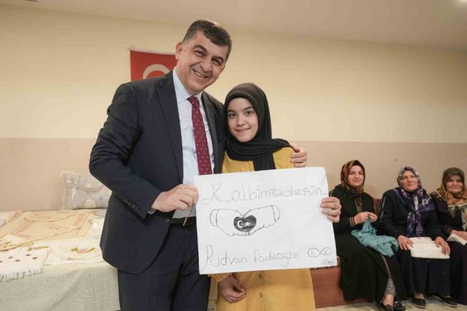 Başkan Fadıloğlu, Üreten Yetim Anneleri Ziyaret Etti