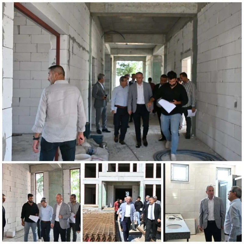 İl Millî Eğitim Müdürü Kökrek Siverek’te İncelemelerde Bulundu