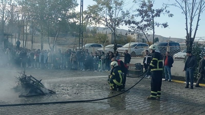 Gerçeğe Yakın Yangın ve Tahliye Tatbikatı