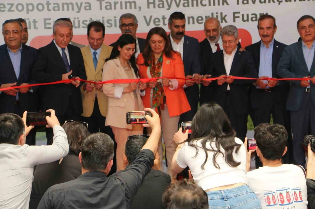 16. Mezopotamya Tarım ve Hayvancılık Fuarı Açıldı