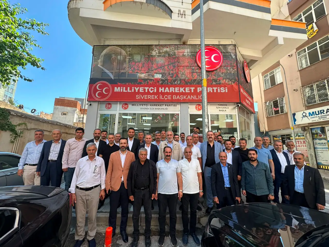 Siverek’te Cumhur İttifakı Birlik Mesajı ; AK Parti Teşkilatından MHP İlçe Başkanlığına Hayırlı Olsun Ziyareti