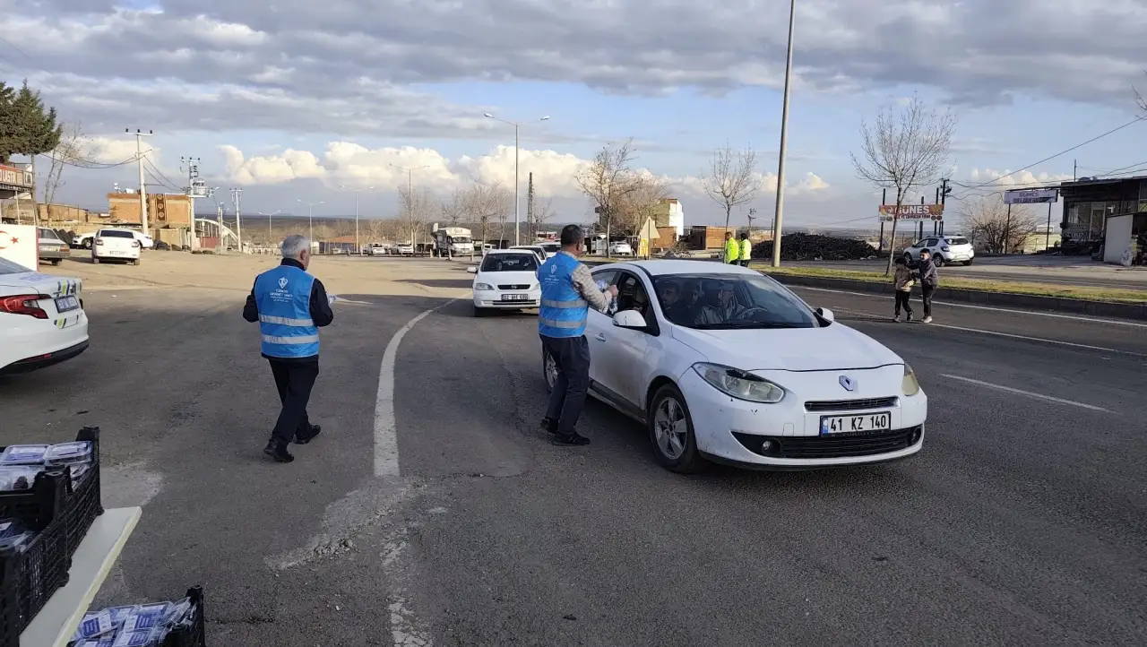 Siverek’te Yollara Düşen İftar Öncesi İyilik