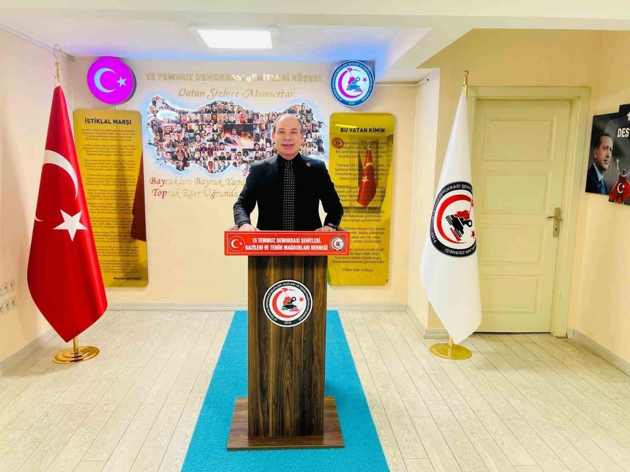Abbas Gündüz: "Zulmün Karşısında Duran, Mazlumun Yanında Yer Alan Tek