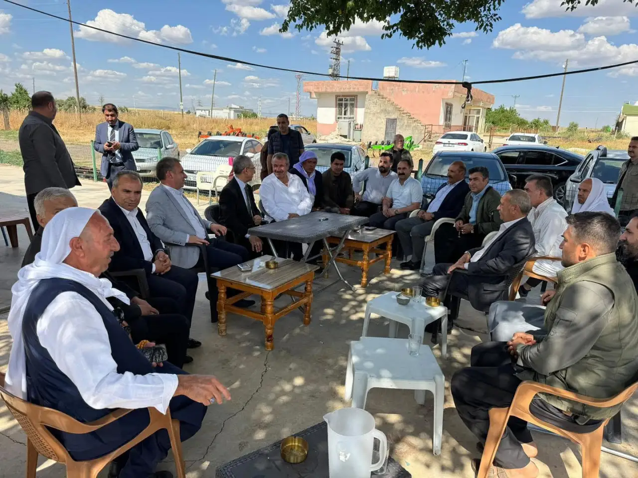Milletvekili Dusak ve AK Parti Heyeti, Siverek Kırsalının Sesini Dinledi