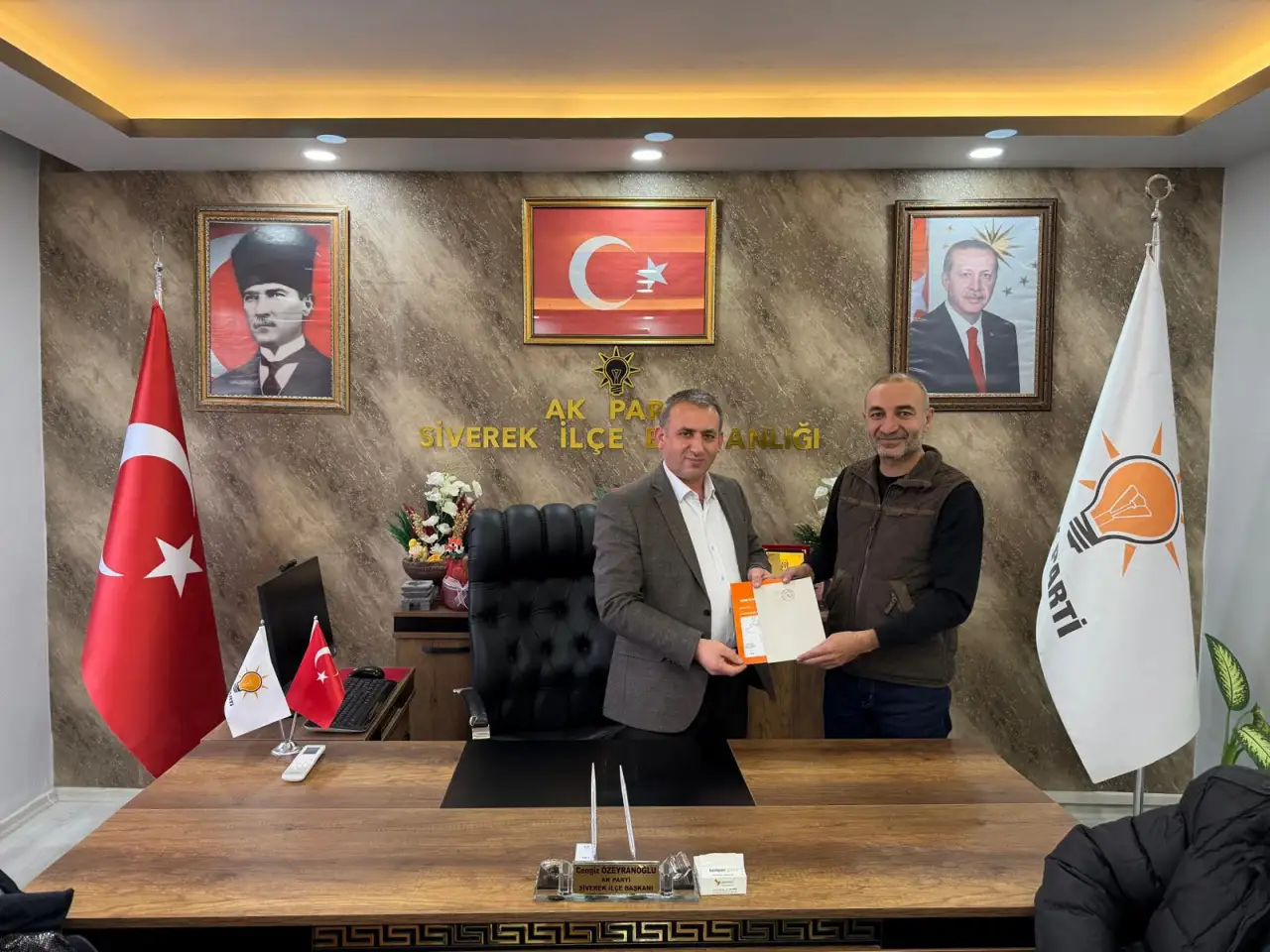 SİVİLDER’den Siverek’in 100 Yıllık Vilayet Özlemi için Ak Parti İlçe Başkanlığına Stratejik Ziyaret