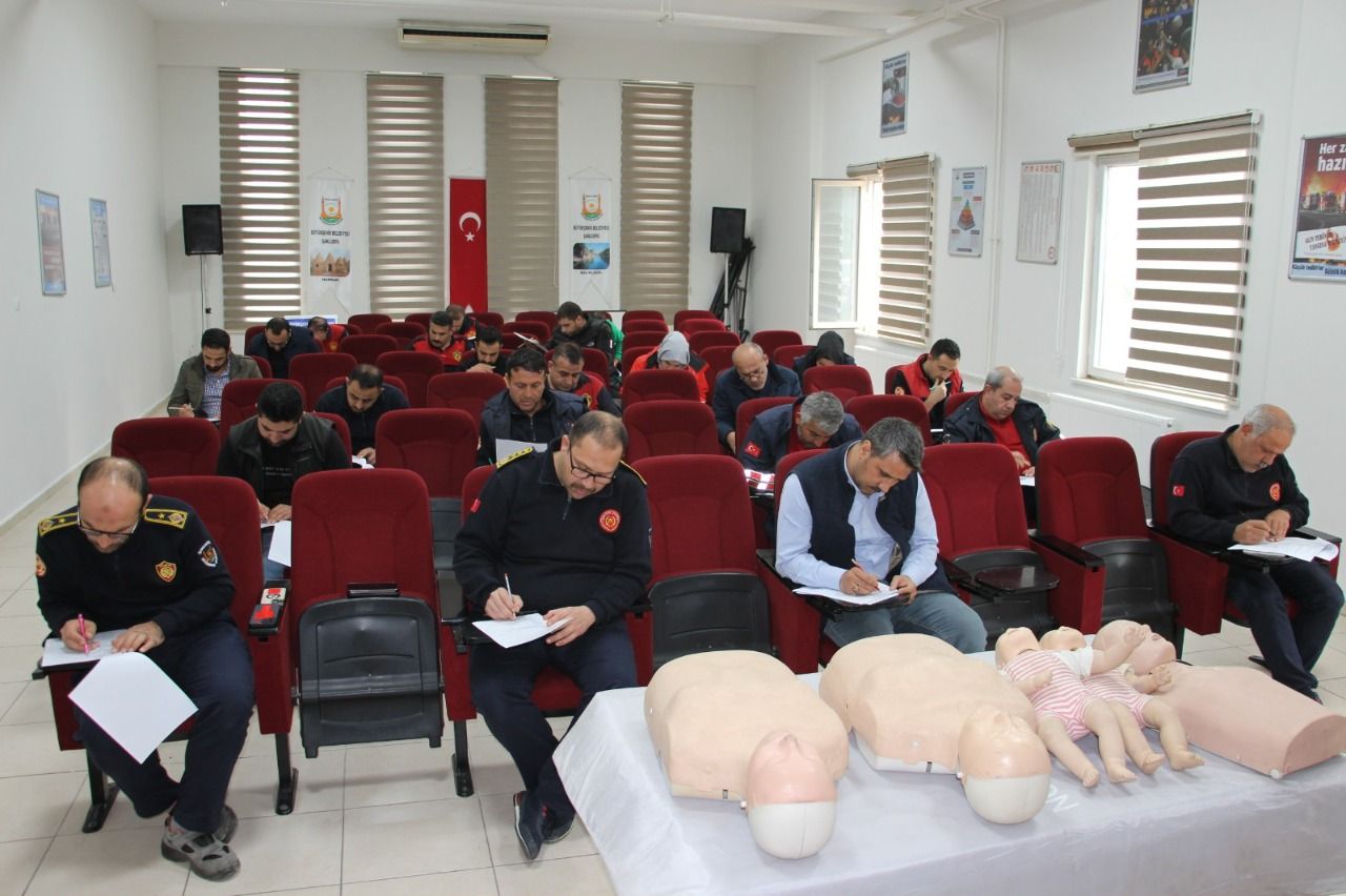 Şanlıurfa İtfaiye Personeline Hayat Kurtaracak Eğitim