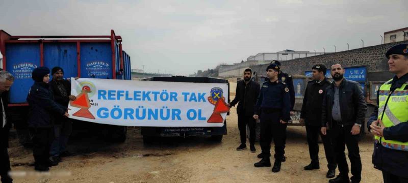 Jandarmadan 68 Traktör Sürücüsüne Hayati Eğitim