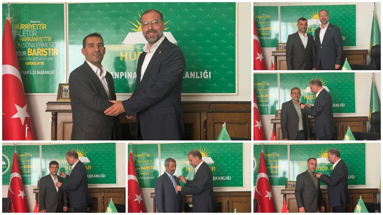 Mehmet Ali Bayol HÜDA PAR'da Yeni Dönem İçin Güven Tazeledi