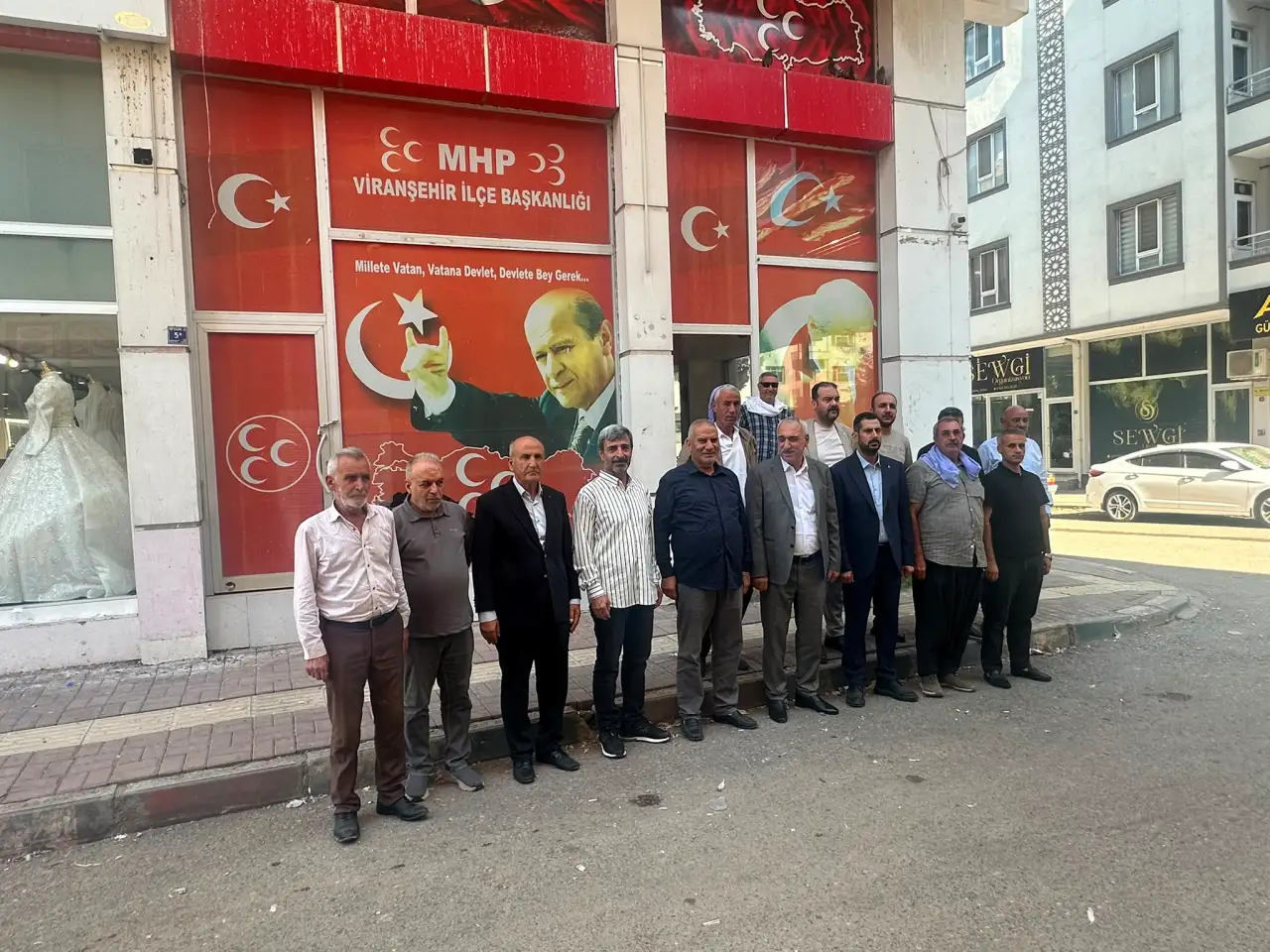 MHP Siverek Teşkilatından Viranşehir’e Ziyaret: İlçeler Arası Güç Birliği Mesajı