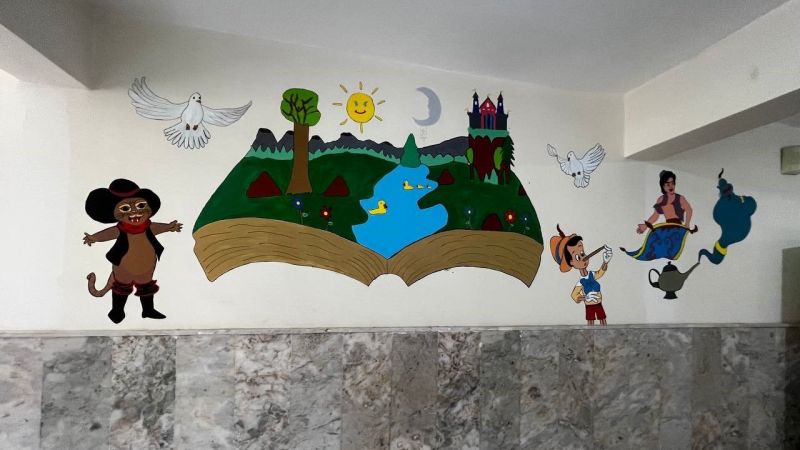 Okul, Öğretmenlerin El Emeğiyle Sanat Galerisine Dönüştü