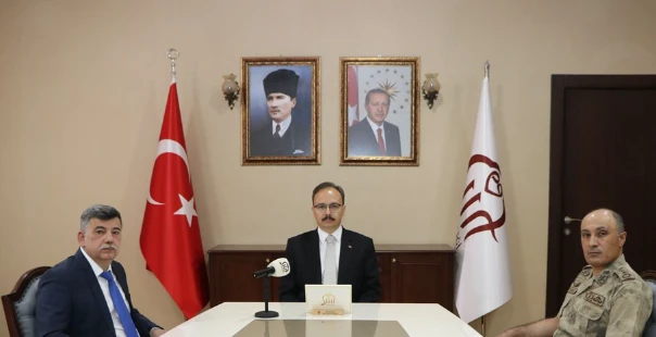 Vali Kızılkaya'dan Kapsamlı Bilgilendirme