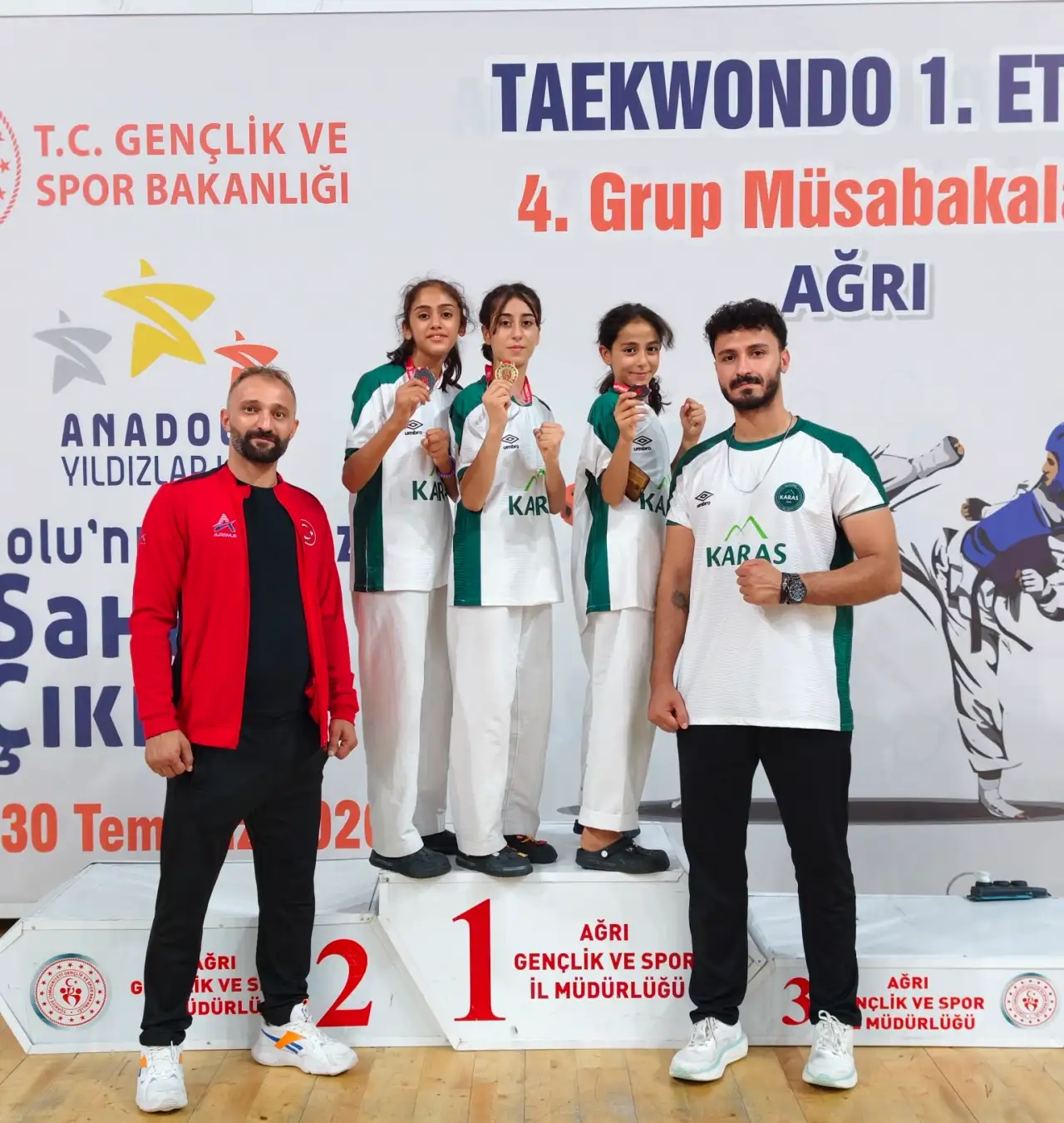 Karacadağ Spor Kulübü’nden Ağrı’da Madalya Yağmuru