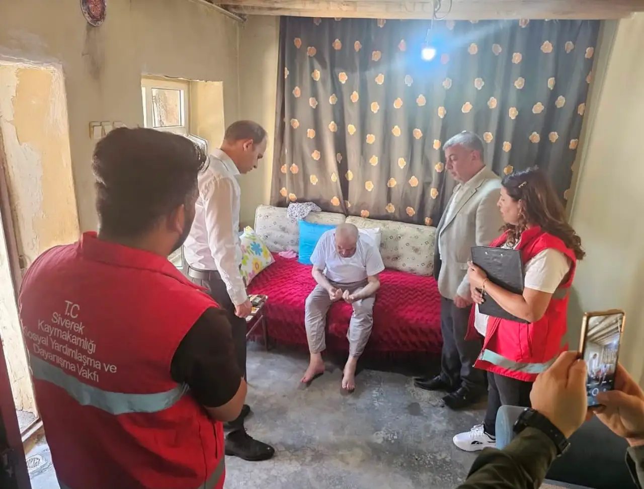 Kaymakam Salih Sak’tan Eğitime ve Sosyal Dayanışmaya Anlamlı Ziyaret