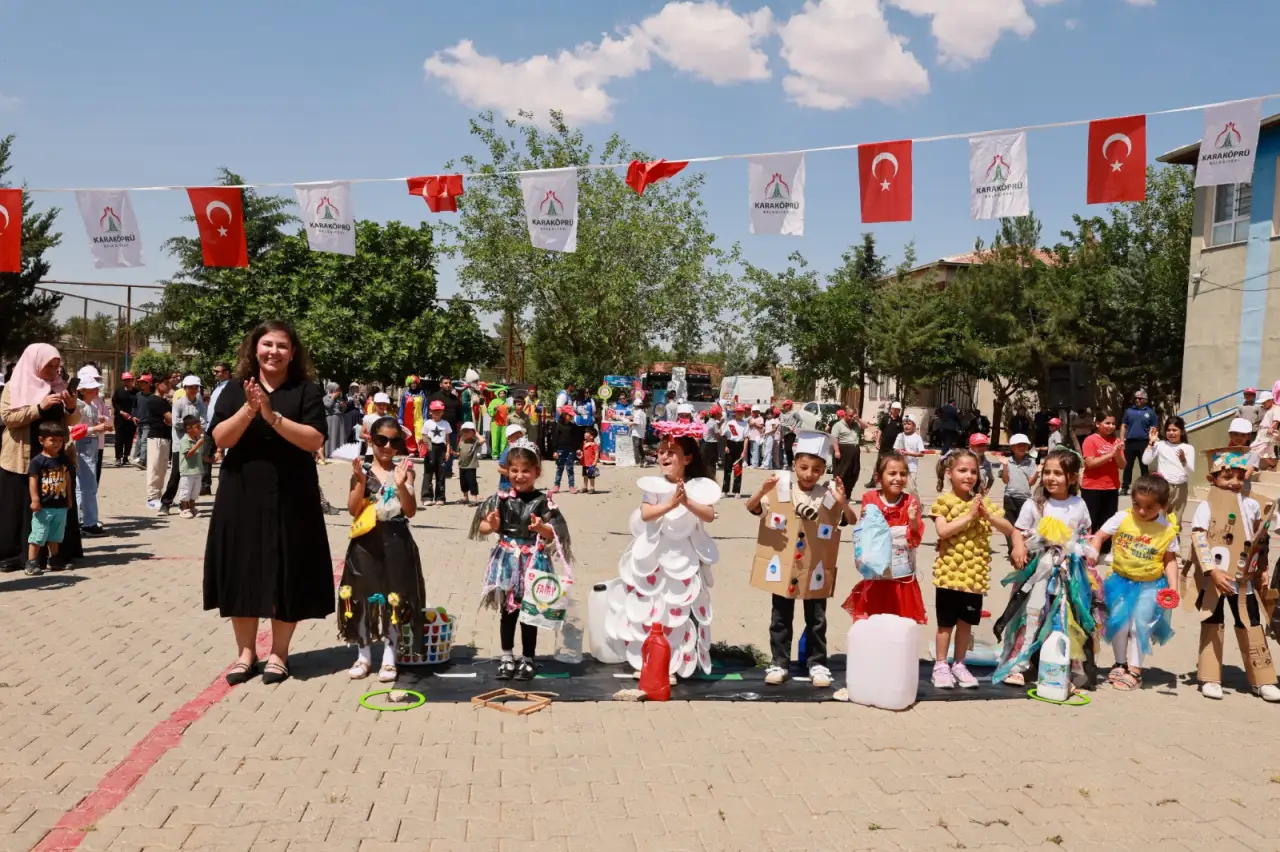 Karaköprü'de 9. Çevre Şenliği Coşku ve Bilinçle Kutlandı