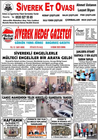 6.12.2023 Tarihli Birinci Sayfa