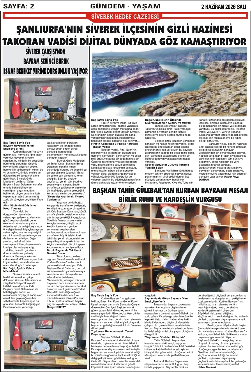 02.06.2026 Tarihli Gazetemiz