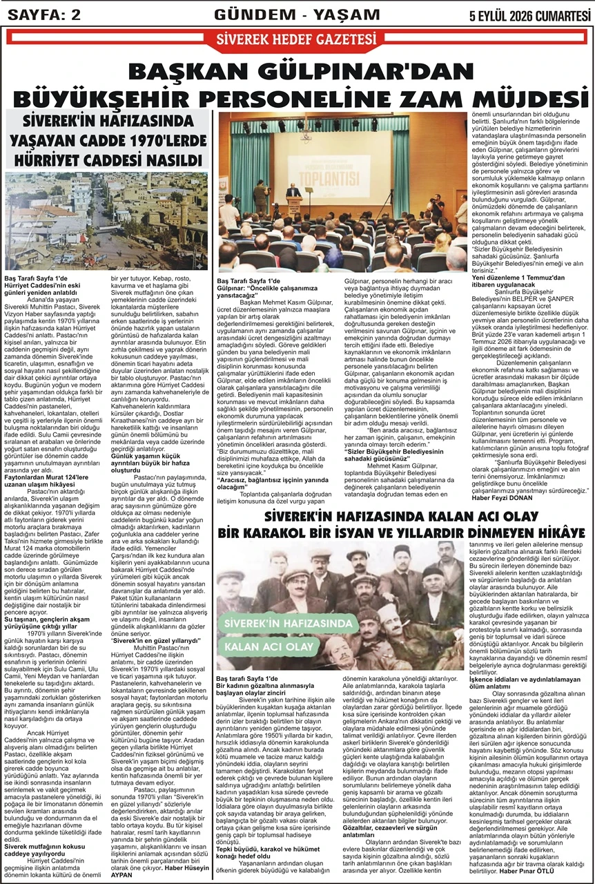 05.09.2026 Tarihli Gazetemiz
