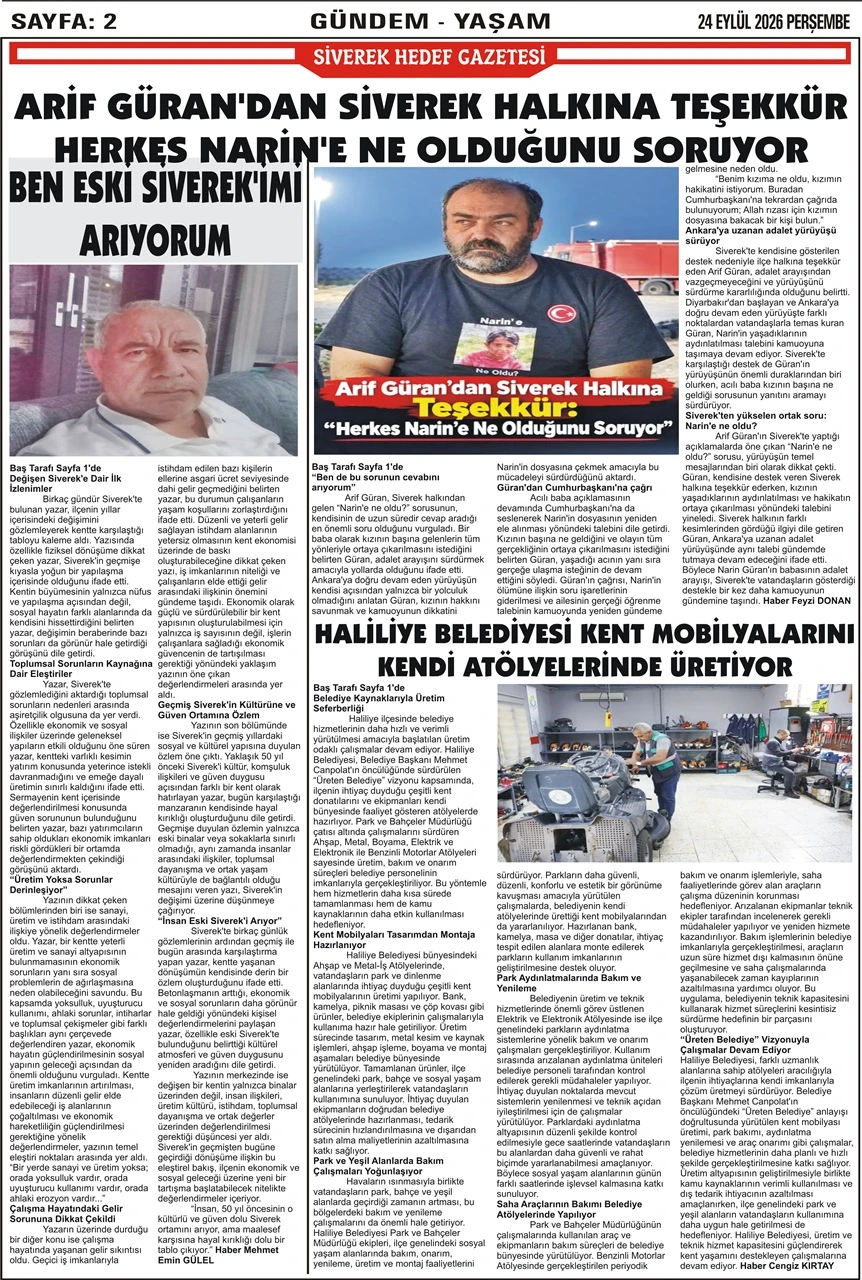 24.09.2026 Tarihli Gazetemiz