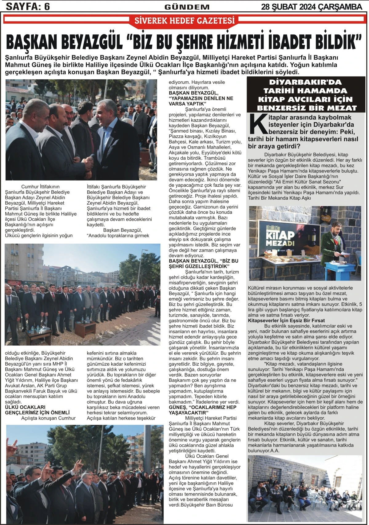 28.02.2024 Tarihli Gazetemiz