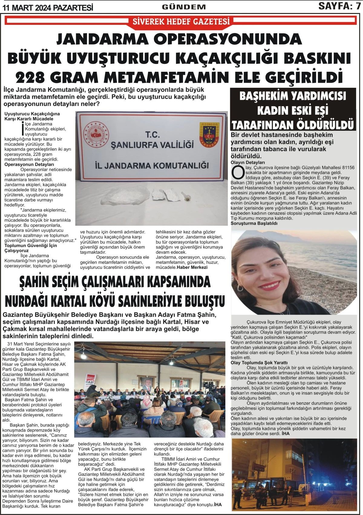 11.03.2024 Tarihli Gazetemiz