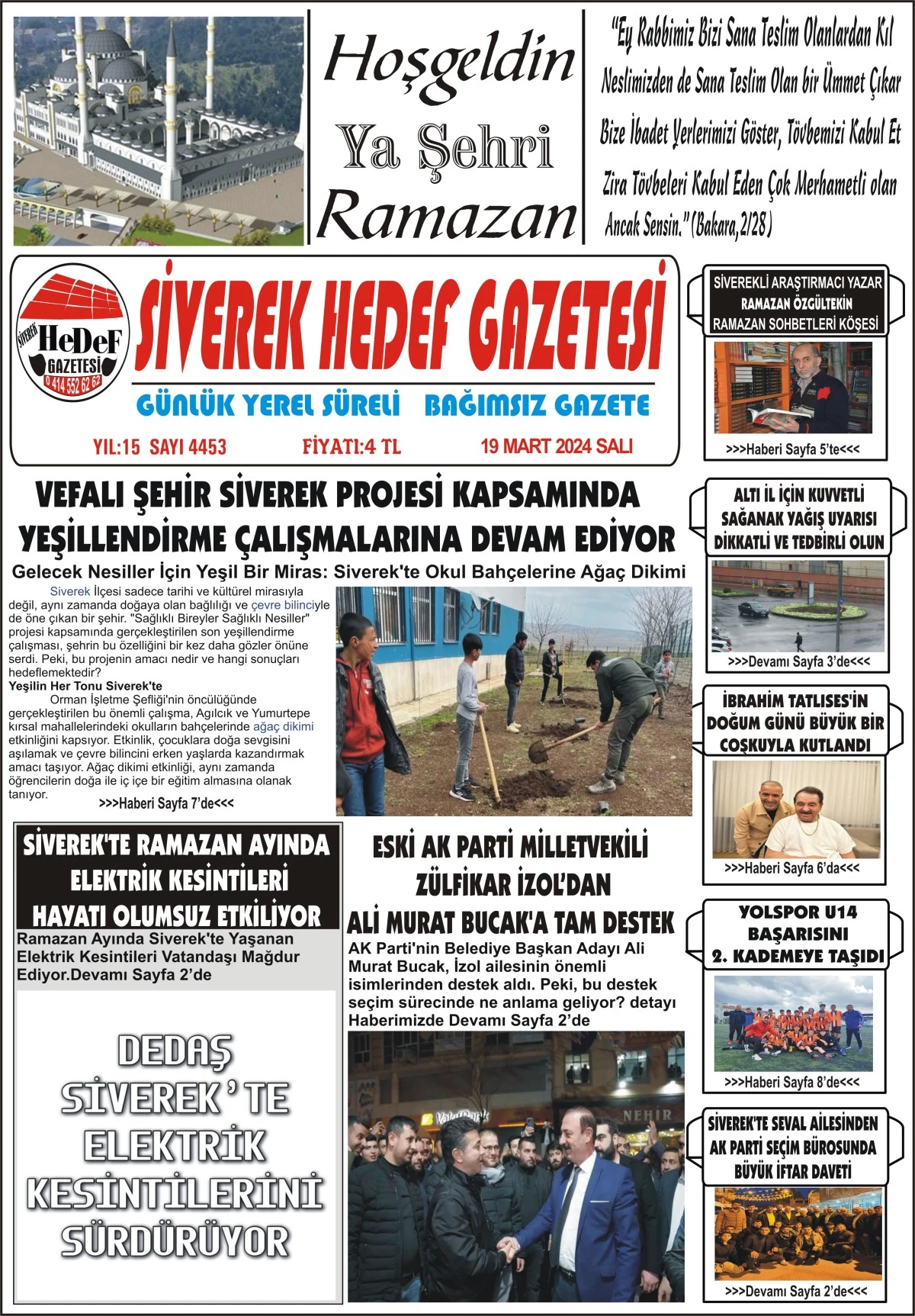 19.03.2024 tarihli  gazetemiz