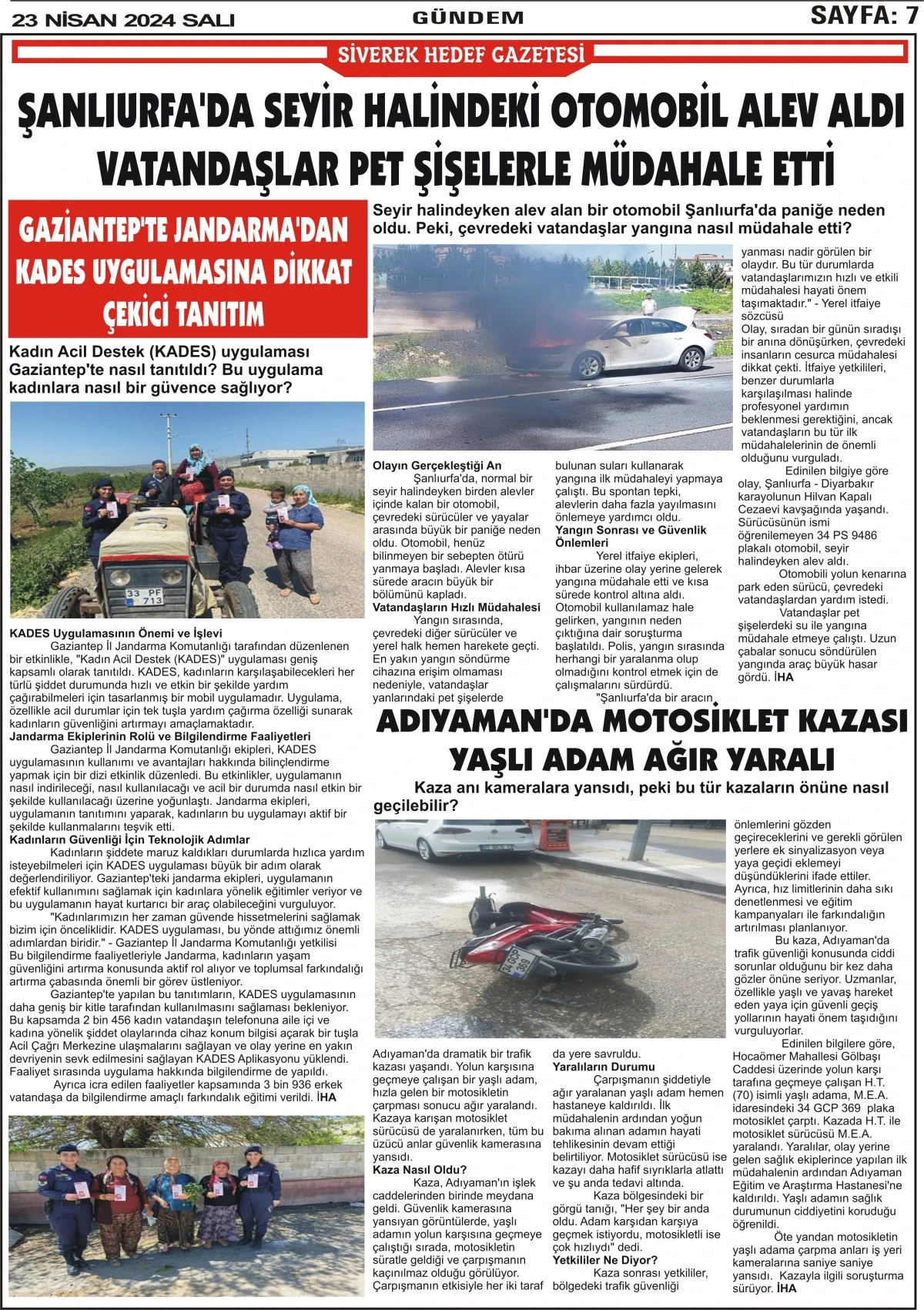 23.04.20024 Tarihli Gazetemiz