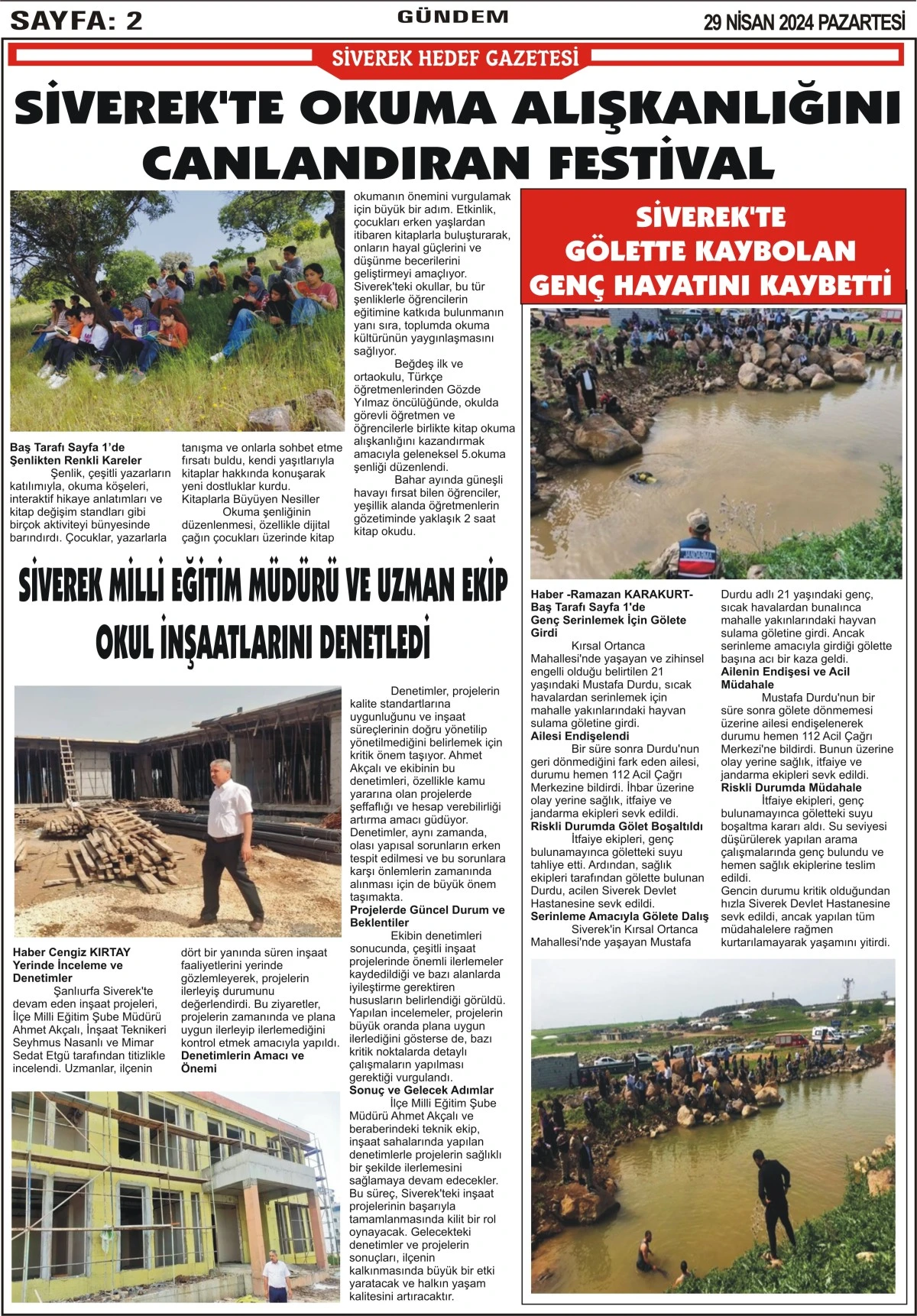 29.04.2024 Tarihli Gazetemiz