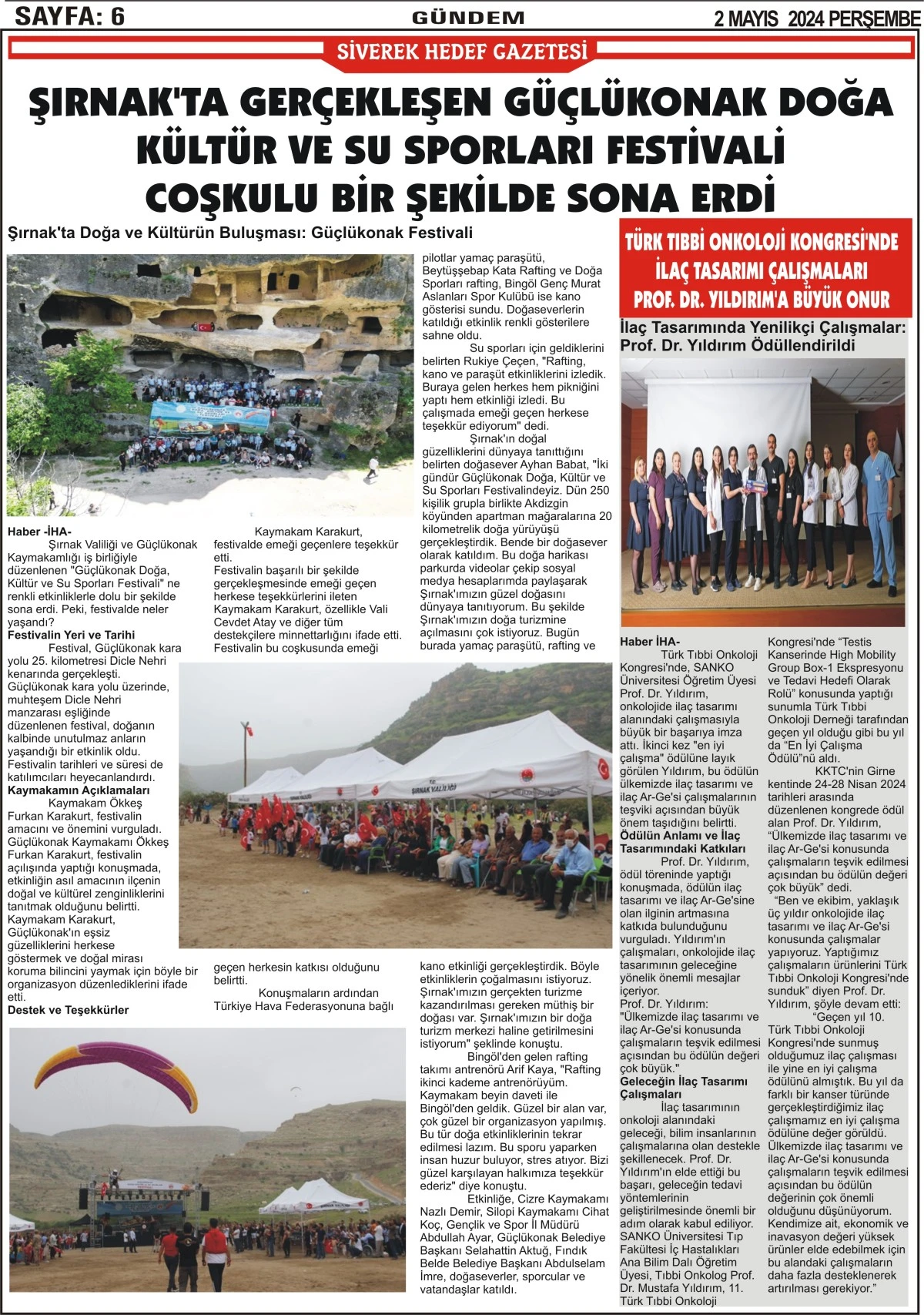 02.05.2024 Tarihli Gazetemiz