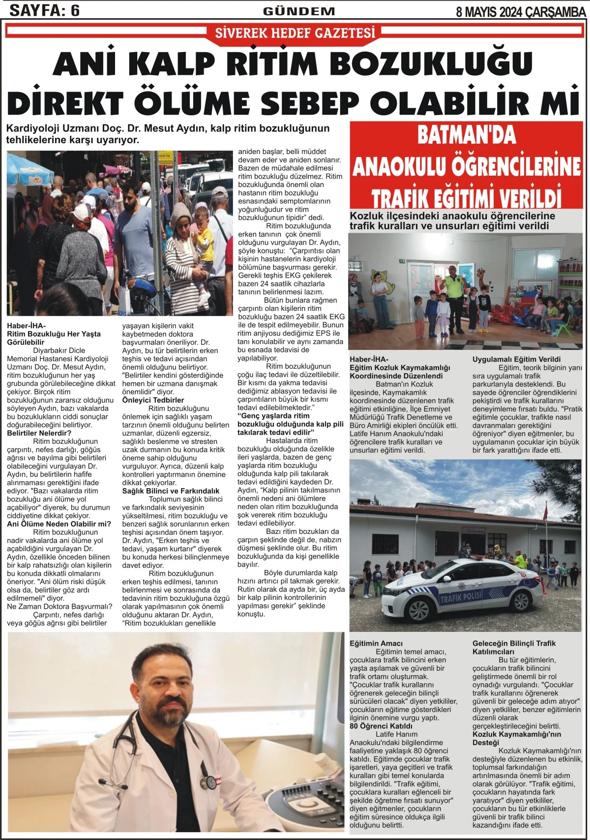 08.05.2024 Tarihli Gazetemiz