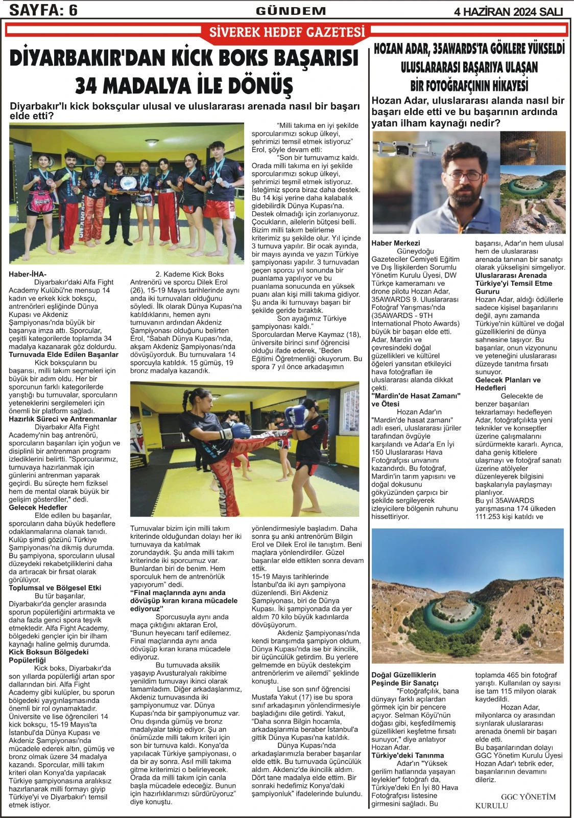 04.06.2024 Tarihli Gazetemiz