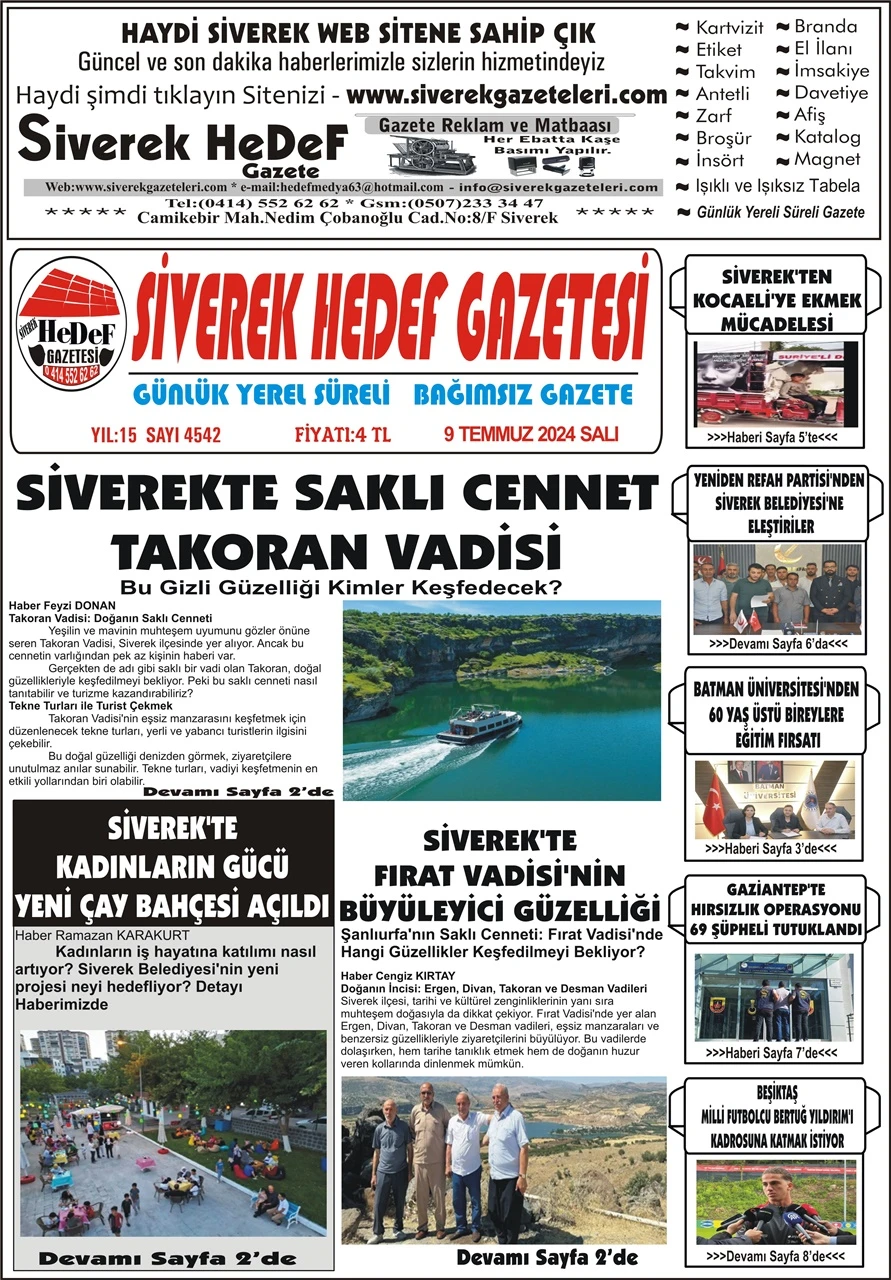 9.07.20024 Tarihli Gazetemiz