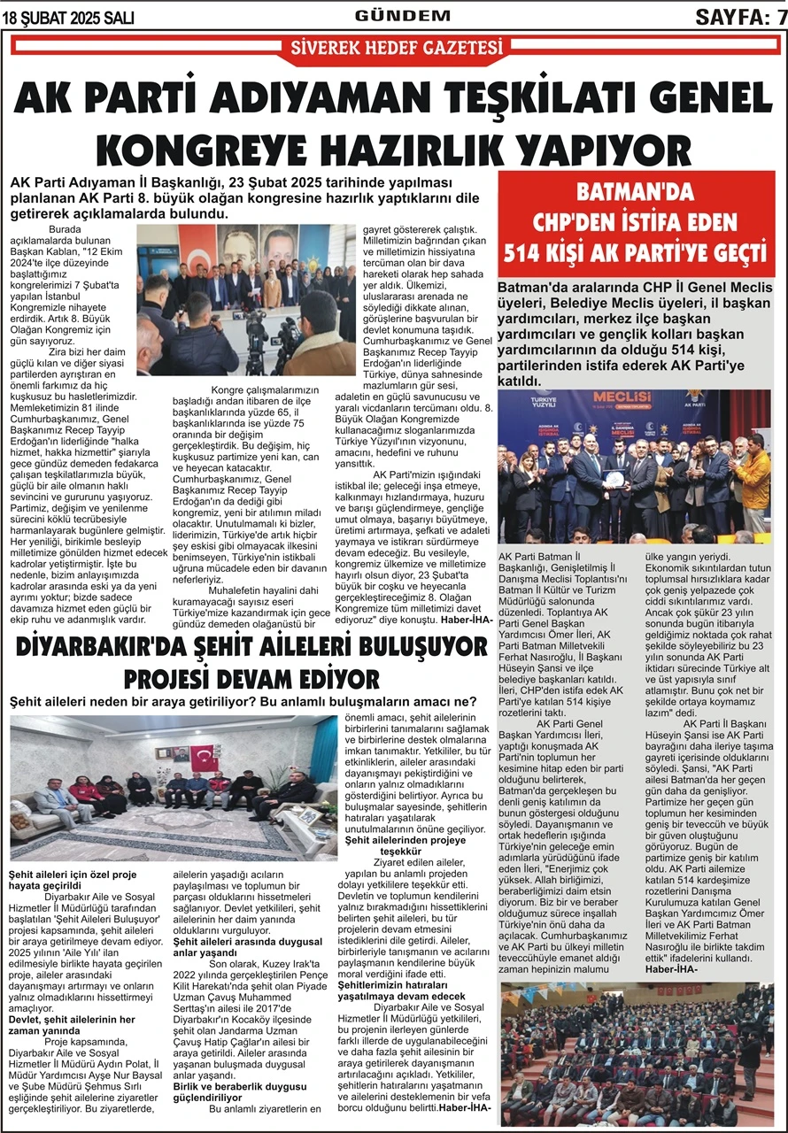 18.02.20255 Tarihli Gazetemiz