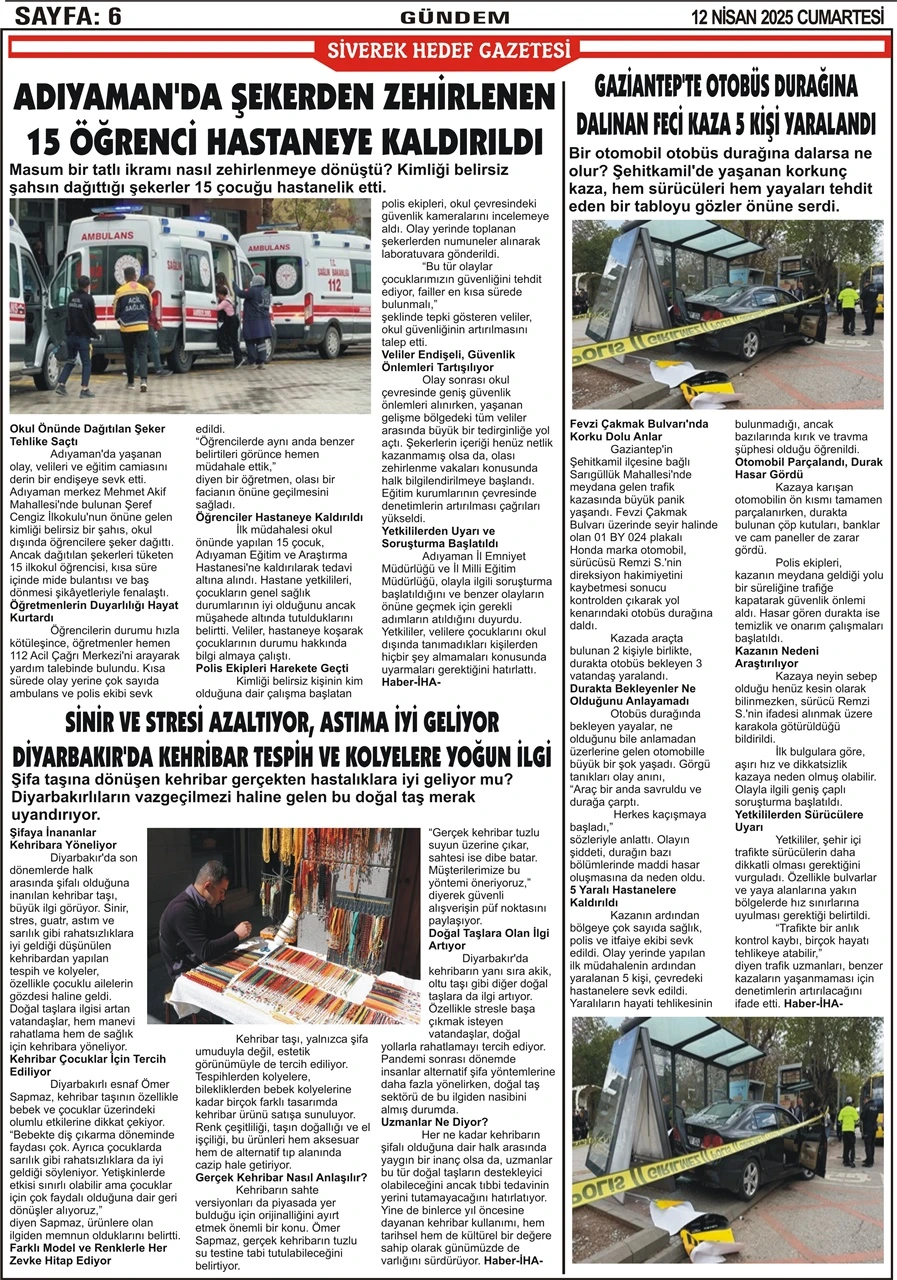 12.04.2025 Tarihli Gazetemiz