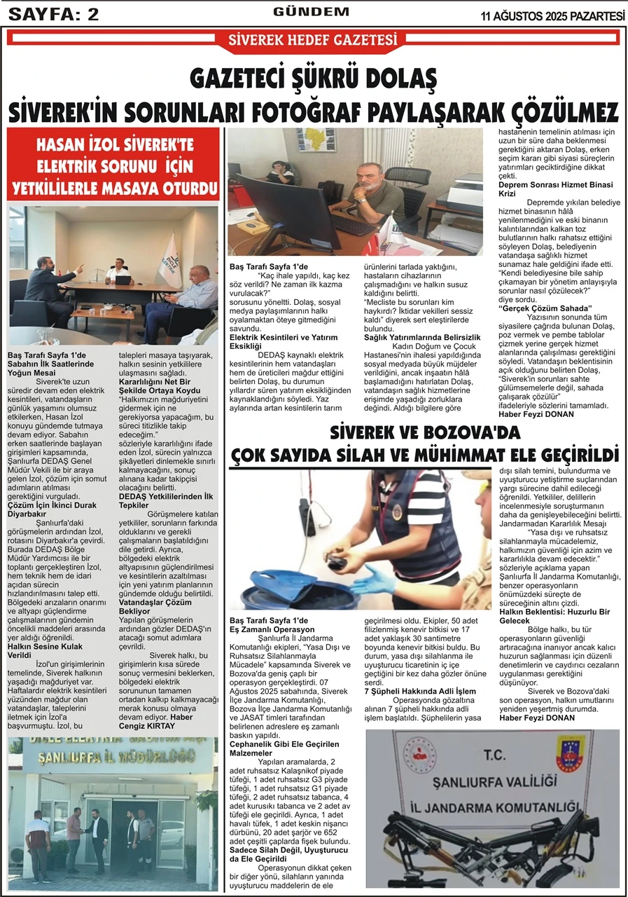 11.08.2025 Tarihli Gazetemiz