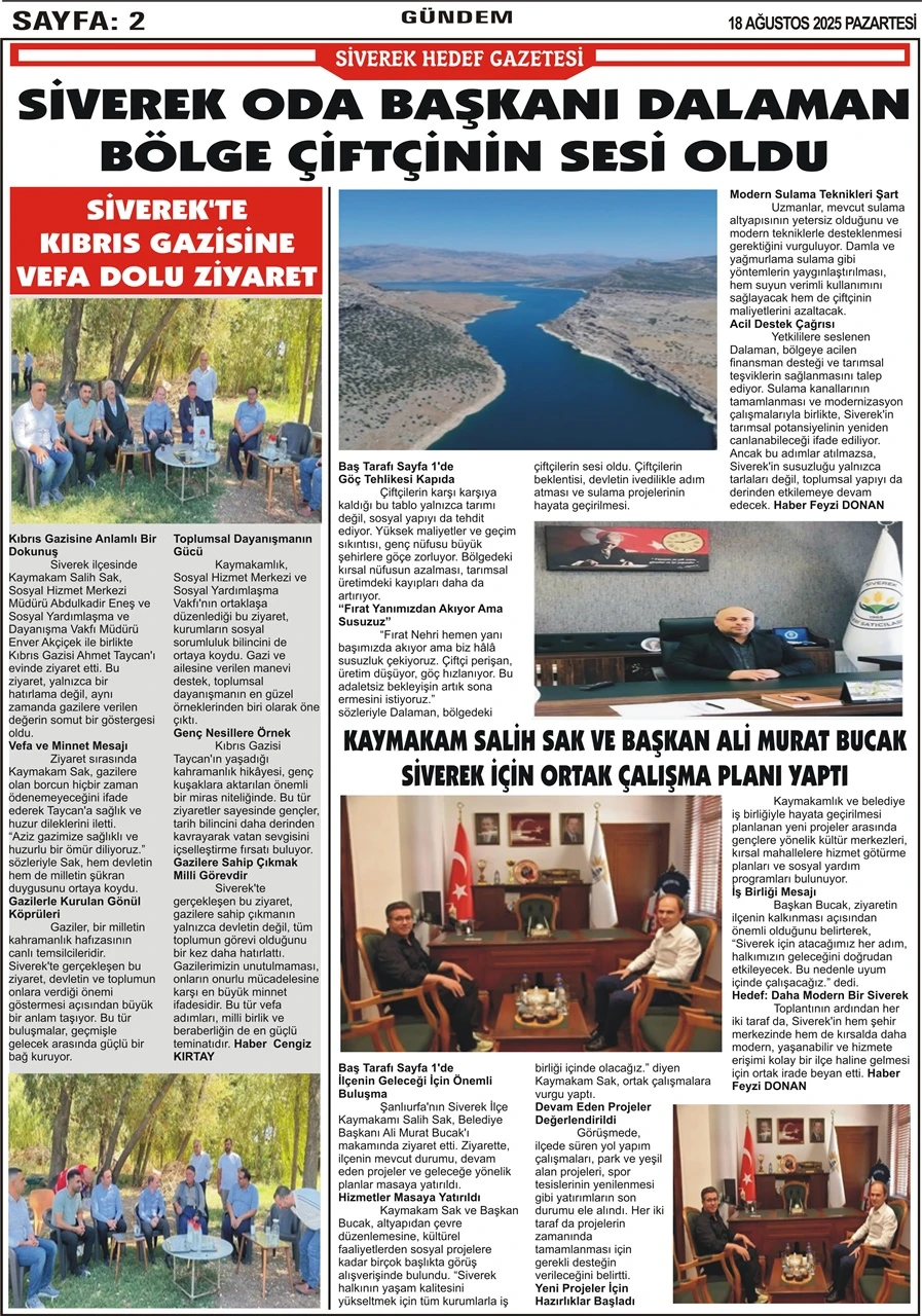 18.08.2025 Tarihli Gazetemiz
