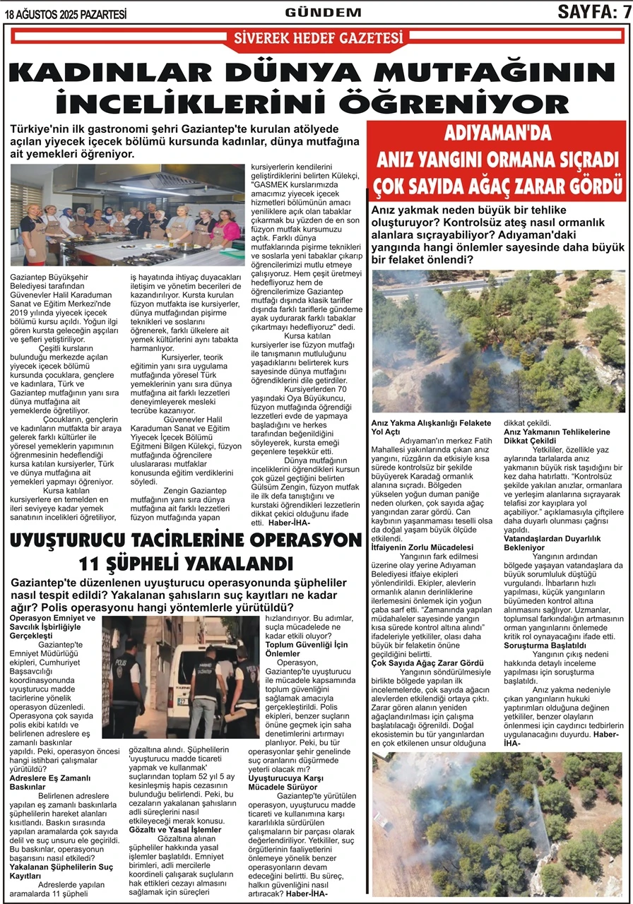 18.08.2025 Tarihli Gazetemiz