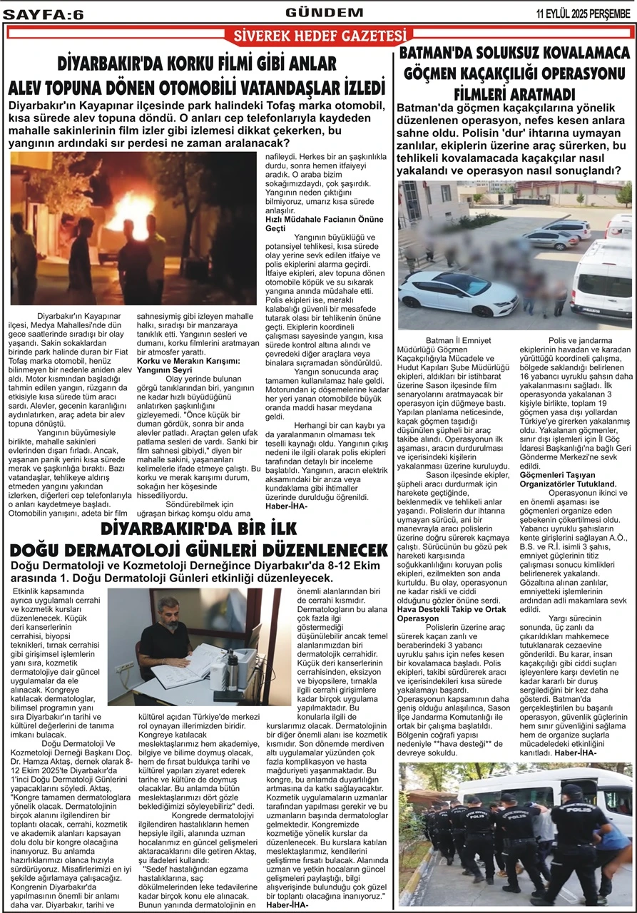 11.09.2025 Tarihli Gazetemiz