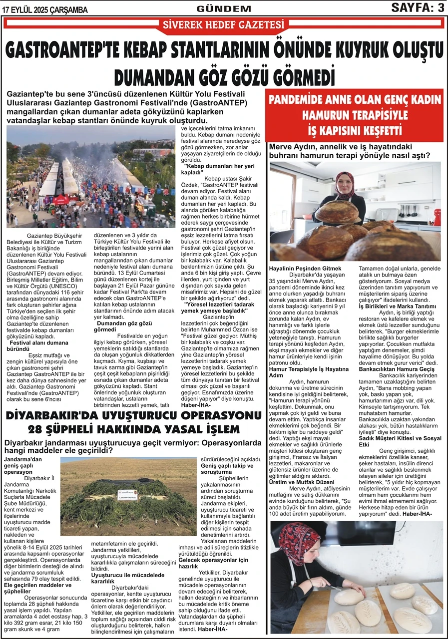 17.09.2025 Tarihli Gazetemiz